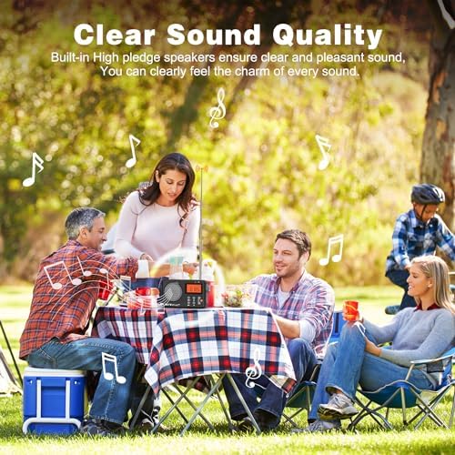  **Portable FM/AM Radio Tendak Grande Schermo Al Obstetrica**
| **Radiotelefono Portatile Tendak Batteria con Grande Sch